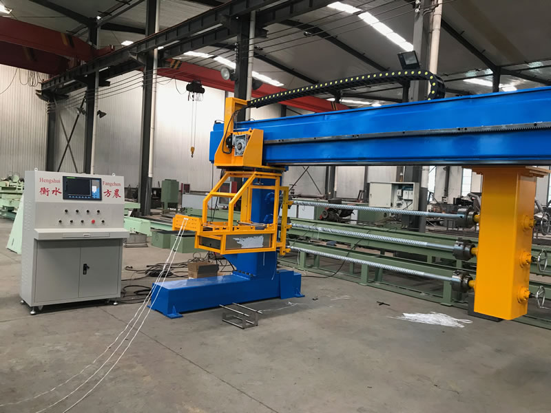 Gantry type winding machine