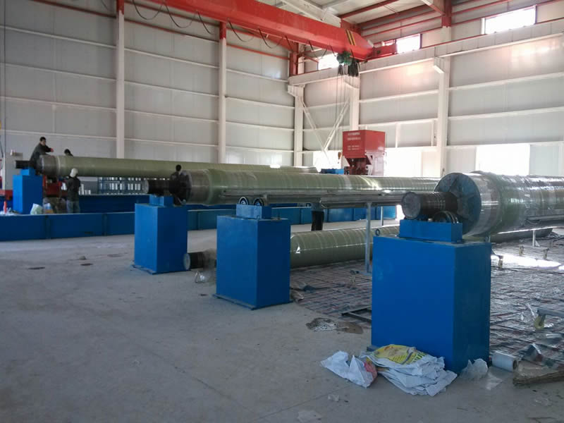FWJS-1500 pipe winding machine production line
