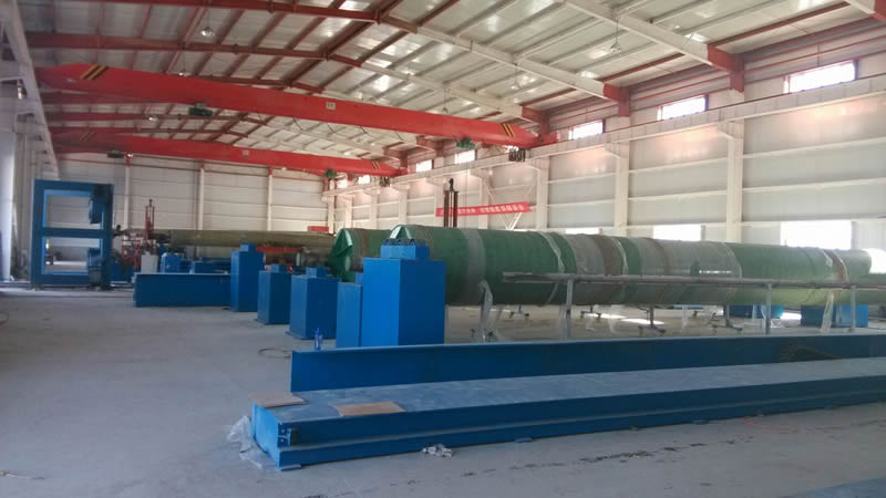 FWJS-2600 pipe winding machine production line